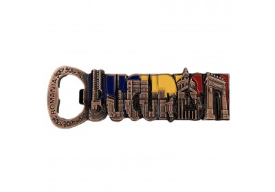 Magnet metalic deschizător de sticle Bucureși